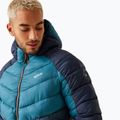 Pánská oteplená bunda  REGATTA Hooded Dalent moroccan blue/moonlight denim 5