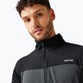 Pánská mikina  REGATT Highton Full Zip Midlayer ash/black 5