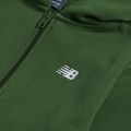 Dětská mikina New Balance Brush Back Small Logo Full Zip Hoodie dark alpine green 3