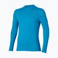 Pánské běžecké tričko Longsleeve Mizuno Tech Thermal Charge Breath Thermo Long Sleeve Tee blue jewel