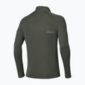 Pánské běžecké tričko Longsleeve Mizuno Active Dryaeroflow Hybrid Long Sleeve Top Forest Night 2