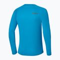 Pánské běžecké tričko Longsleeve Mizuno Active Dryaeroflow blue jewel 2