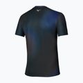 Pánské běžecké tričko Mizuno Core Graphic Short Sleeve black/blue 2