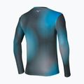 Pánské běžecké tričko Longsleeve Mizuno Core Graphic Long Sleeve Tee dark slate 2