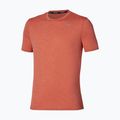Pánské běžecké tričko Mizuno Core Impulse Short Sleeve Tee ginger