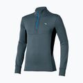 Pánská běžecká mikina Mizuno Active Warmalite Half Zip Long Sleeve Top dark slate