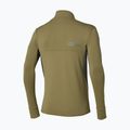 Pánská běžecká mikina Mizuno Active Warmalite Half Zip Long Sleeve Top martini olive 2