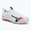 Pánské tenisové boty Mizuno Wave Drive Neo 4 white/insignia blue/orange