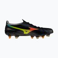 Kopačky Mizuno Alfa III Elite Mix black/lava orange/evening primrose 2