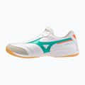 Kopačky Mizuno Morelia Sala Elite IN white/arcadia/lava orange