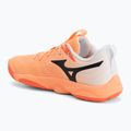 Volejbalové boty Mizuno Wave Momentum Elite flamingo coral/lava orange/white 3