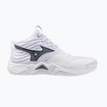 Volejbalové boty Mizuno Wave Momentum Elite Mid white/metallic gray/black