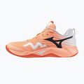 Volejbalové boty Mizuno Wave Momentum Pro flamingo coral/carbon/white
