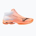 Volejbalové boty Mizuno Wave Lightning Pro Mid flamingo coral/carbon/white