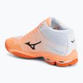 Volejbalové boty Mizuno Wave Lightning Pro Mid flamingo coral/carbon/white 3