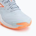 Dámské volejbalové boty Mizuno Wave Momentum Elite blue finch/white/lava orange 7