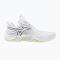 Dámské volejbalové boty Mizuno Wave Momentum Elite white/balsam green/ambrosia