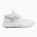Dámské volejbalové boty Mizuno Wave Momentum Elite Mid white/balsam green/ambrosia 2