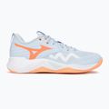Dámské volejbalové boty Mizuno Wave Momentum Pro blue finch/lava orange/flamingo coral 2