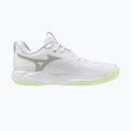 Dámské volejbalové boty Mizuno Wave Momentum Pro white/aqua gray/ambrosia 2