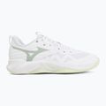 Dámské volejbalové boty Mizuno Wave Momentum Pro white/aqua gray/ambrosia 2