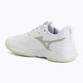 Dámské volejbalové boty Mizuno Wave Momentum Pro white/aqua gray/ambrosia 3