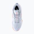 Dámské volejbalové boty Mizuno Wave Momentum Pro Mid blue finch/lava orange/flamingo coral 5