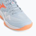 Dámské volejbalové boty Mizuno Wave Momentum Pro Mid blue finch/lava orange/flamingo coral 7