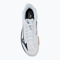 Pánské tenisové boty Mizuno Wave Exceed Court AC white/insignia blue/orange 5