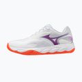 Dámské tenisové boty Mizuno Wave Enforce Court 2 CC white/dahlia/sunstone