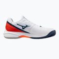 Pánské tenisové boty Mizuno Neo Ace CC white/insignia blue/orange 2