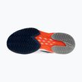 Pánské tenisové boty Mizuno Neo Ace CC white/insignia blue/orange 4