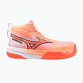 Volejbalové boty Mizuno Neo Jump Mid flamingo coral/lava orange/white