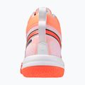 Volejbalové boty Mizuno Neo Jump Mid flamingo coral/lava orange/white 3