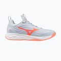 Dámské volejbalové boty Mizuno Wave Luminous Elite blue finch/lava orange/flamingo coral