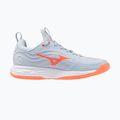 Dámské volejbalové boty Mizuno Wave Luminous Elite blue finch/lava orange/flamingo coral 2