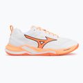 Házenkářské boty Mizuno Wave Stealth Elite white/lava orange 2