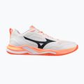 Házenkářské boty Mizuno Wave Stealth Pro white/black/flamingo coral