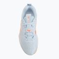 Dámské házenkářské boty Mizuno Wave Stealth Neo 2.1 blue finch/lava orange/white 5