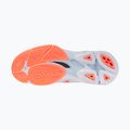 Dámské volejbalové boty Mizuno Wave Lightning Pro blue finch/lava orange/flamingo coral 4