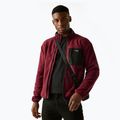Pánská fleecová mikina REGATTA Frankie Full Zip dark maroon 4