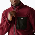 Pánská fleecová mikina REGATTA Frankie Full Zip dark maroon 5