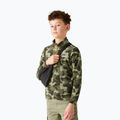 Dětská fleecová mikina REGATTA Hot Shot II olive/night camo print