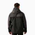 Pánská nepromokavá bunda REGATTA Highton Stretch Padded ash/black 3