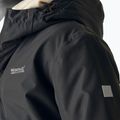 Dětská větrovka REGATTA Hillain Warm black/pumpkin spice/ash 7