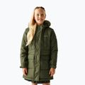 Dětský zateplený kabát Regatta Fabrizia II olive night 4
