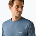 Pánské trekové tričko Longsleeve REGATTA Mindoi Anti Insect china blue 4