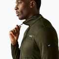 Pánská trekingová mikina REGATTA Hillden Midlayer dark khaki 4