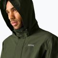 Pánská softshellová bunda REGATTA Matt II dark khaki/black 5