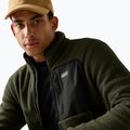 Pánská fleecová mikina REGATTA Frankie Borg dark khaki/black 6